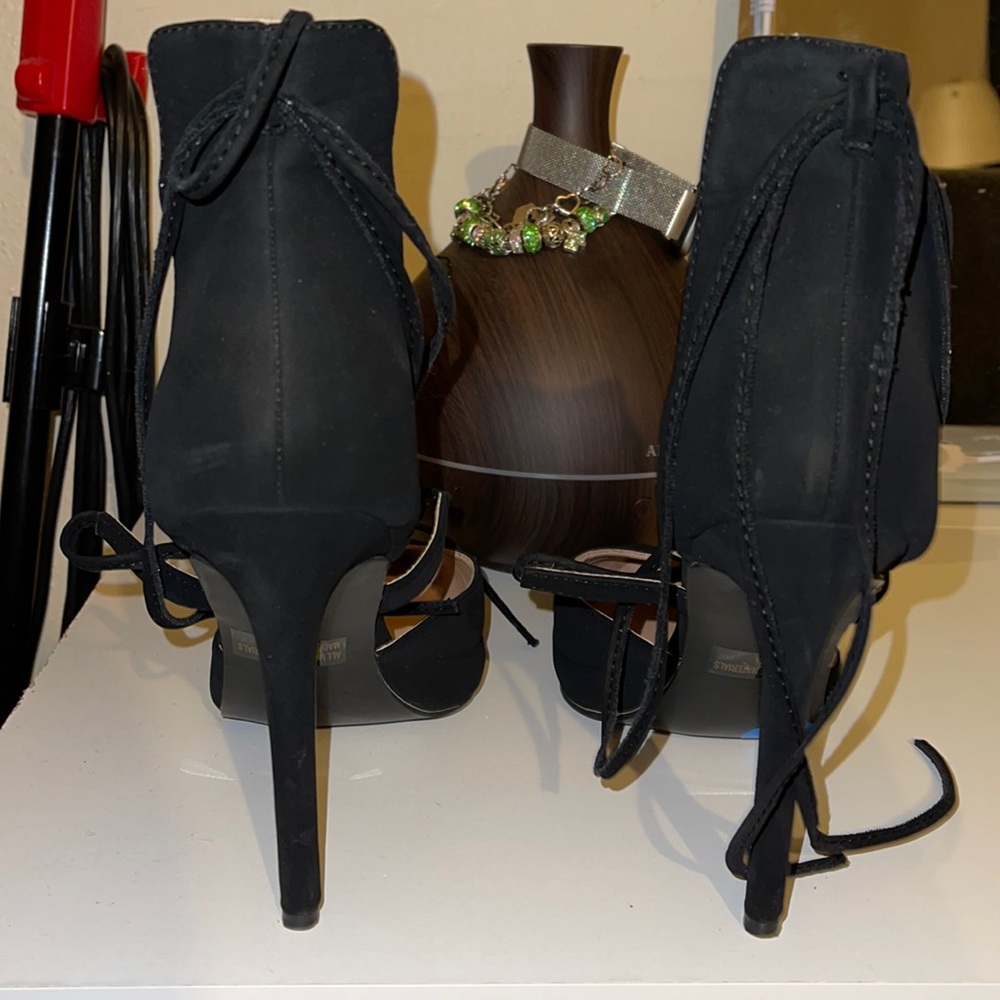 Lace up heels
